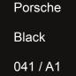 Preview: Porsche, Black, 041 / A1.